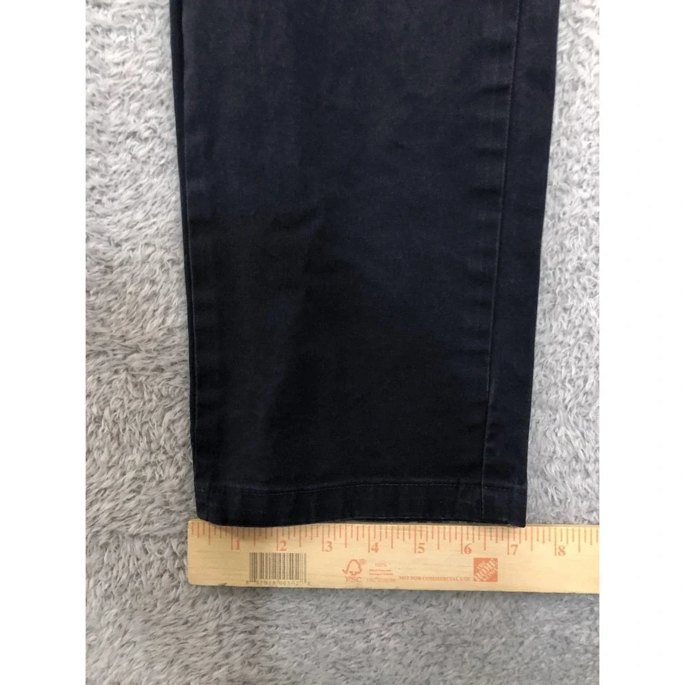 Banana Republic Pants Mens 34x32 (Tag 33x34) Black Aiden Chino Straight *Flaw